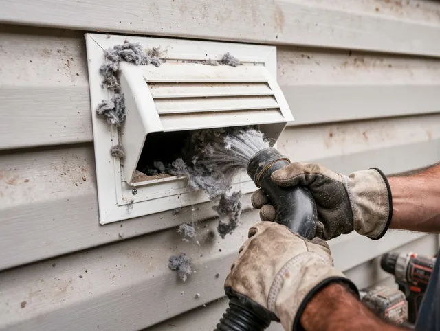 Professional dryer vent cleaning by Santa Monica Dryer Vent Cleaning in Santa Monica